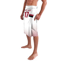 Custom Latvia Ice Hockey Champions Lavalava Come on Latvija White style