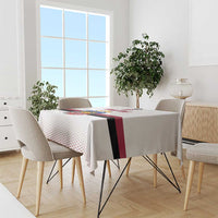 Custom Latvia Ice Hockey Champions Tablecloth Come on Latvija White style