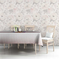 Custom Latvia Ice Hockey Champions Tablecloth Come on Latvija White style