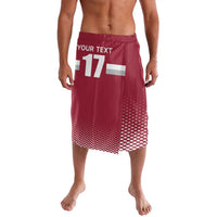 Custom Latvia Ice Hockey Champions Lavalava Come on Latvija Red style