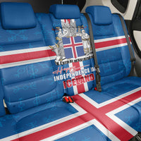 Iceland Icelandic National Day Back Car Seat Cover Happy 81th Anniversary