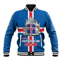 Iceland Icelandic National Day Baseball Jacket Happy 81th Anniversary