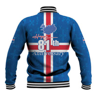 Iceland Icelandic National Day Baseball Jacket Happy 81th Anniversary