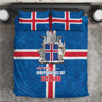 Iceland Icelandic National Day Bedding Set Happy 81th Anniversary