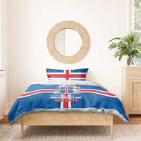 Iceland Icelandic National Day Bedding Set Happy 81th Anniversary