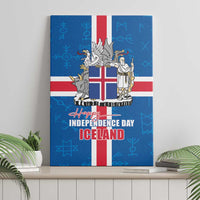 Iceland Icelandic National Day Canvas Wall Art Happy 81th Anniversary