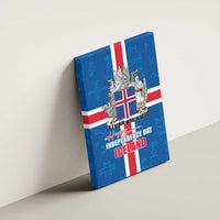 Iceland Icelandic National Day Canvas Wall Art Happy 81th Anniversary