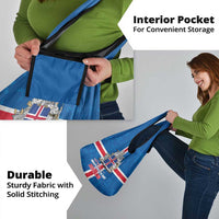 Iceland Icelandic National Day Grocery Bag Happy 81th Anniversary