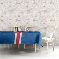 Iceland Icelandic National Day Tablecloth Happy 81th Anniversary