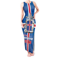 Iceland Icelandic National Day Tank Maxi Dress Happy 81th Anniversary