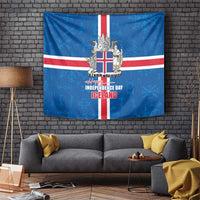 Iceland Icelandic National Day Tapestry Happy 81th Anniversary