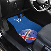 Iceland Basketball Custom Car Mats Blue Style