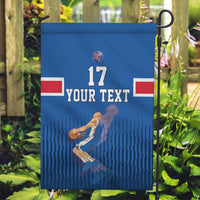 Iceland Basketball Custom Garden Flag Blue Style