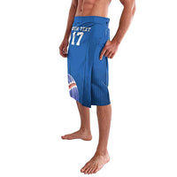 Iceland Basketball Custom Lavalava Blue Style