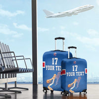 Iceland Basketball Custom Luggage Cover Blue Style