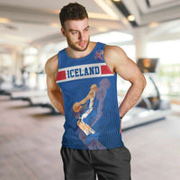 Iceland Basketball Custom Men Tank Top Blue Style