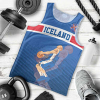 Iceland Basketball Custom Men Tank Top Blue Style