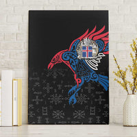 Iceland Viking Culture Canvas Wall Art Norse Mythology Raven Tattoo
