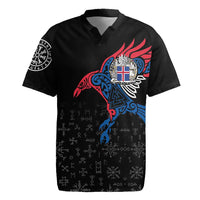 Iceland Viking Culture Rugby Jersey Norse Mythology Raven Tattoo