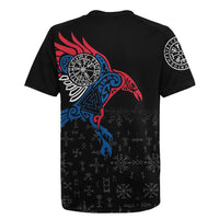 Iceland Viking Culture Rugby Jersey Norse Mythology Raven Tattoo