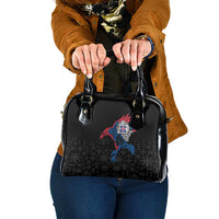 Iceland Viking Culture Shoulder Handbag Norse Mythology Raven Tattoo