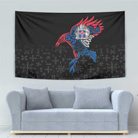 Iceland Viking Culture Tapestry Norse Mythology Raven Tattoo