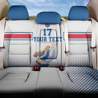 Iceland Basketball Custom Back Car Seat Cover White Style