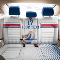 Iceland Basketball Custom Back Car Seat Cover White Style