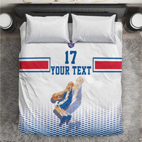 Iceland Basketball Custom Bedding Set White Style