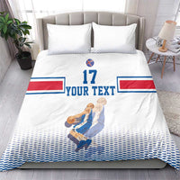 Iceland Basketball Custom Bedding Set White Style