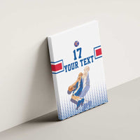 Iceland Basketball Custom Canvas Wall Art White Style
