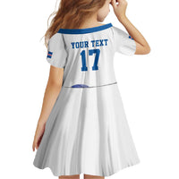 Iceland Basketball Custom Family Matching Off Shoulder Maxi Dress and Hawaiian Shirt White Style