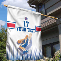Iceland Basketball Custom Garden Flag White Style