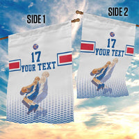 Iceland Basketball Custom Garden Flag White Style