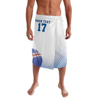 Iceland Basketball Custom Lavalava White Style
