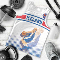 Iceland Basketball Custom Men Tank Top White Style