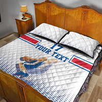 Iceland Basketball Custom Quilt Bed Set White Style