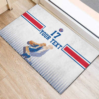 Iceland Basketball Custom Rubber Doormat White Style