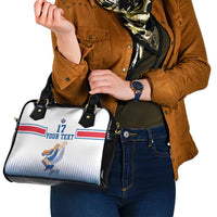 Iceland Basketball Custom Shoulder Handbag White Style