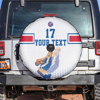 Iceland Basketball Custom Spare Tire Cover White Style