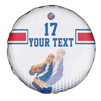 Iceland Basketball Custom Spare Tire Cover White Style