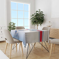 Iceland Basketball Custom Tablecloth White Style