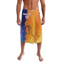 Custom Scotland and Australia Rugby Lavalava Wallabies Thistle Together