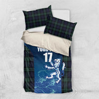 Custom Scotland Rugby Bedding Set Go Scottish Thistle