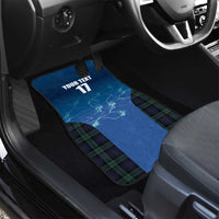 Custom Scotland Rugby Car Mats Go Scottish Thistle