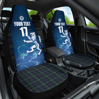 Custom Scotland Rugby Car Seat Cover Go Scottish Thistle