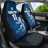Custom Scotland Rugby Car Seat Cover Go Scottish Thistle