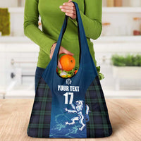 Custom Scotland Rugby Grocery Bag Go Scottish Thistle