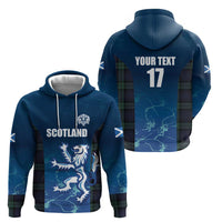 Custom Scotland Rugby Hoodie Go Scottish Thistle