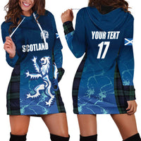 Custom Scotland Rugby Hoodie Dress Go Scottish Thistle